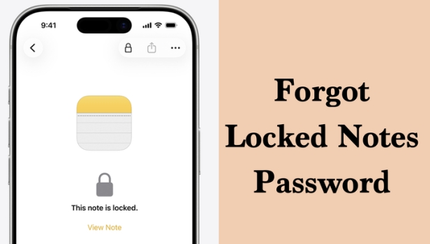 forgot locked notes password