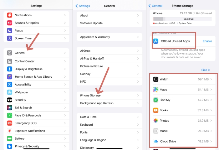 free up iphone storage