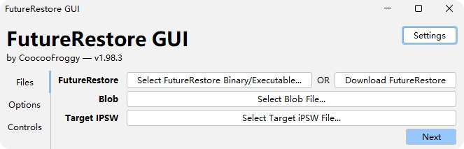 futurerestore gui