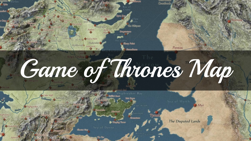 game of thrones map