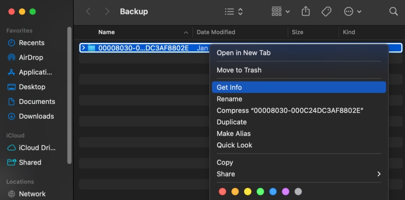 ituens backup file on mac