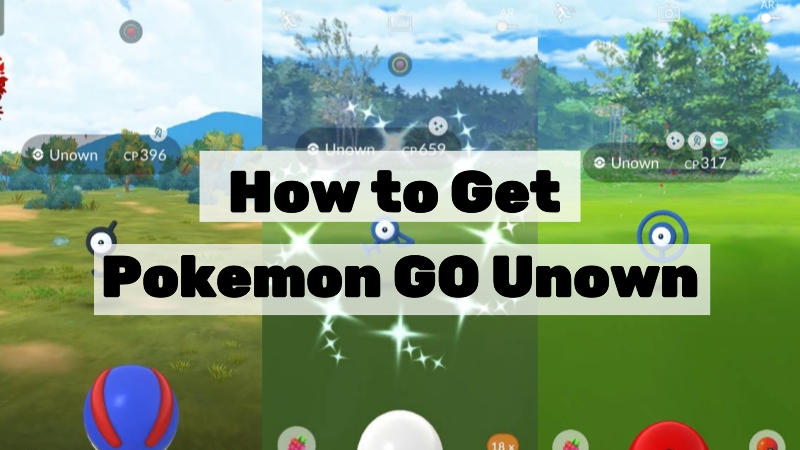 get unown in pokemon go