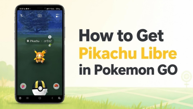 how to get pikachu libre in pokemon go