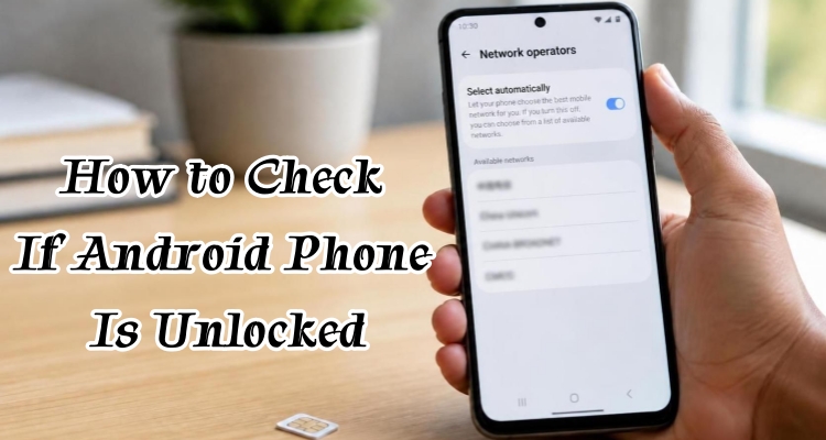 how to know if android is unlocked