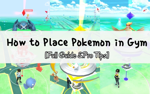 how to place pokemon in gym