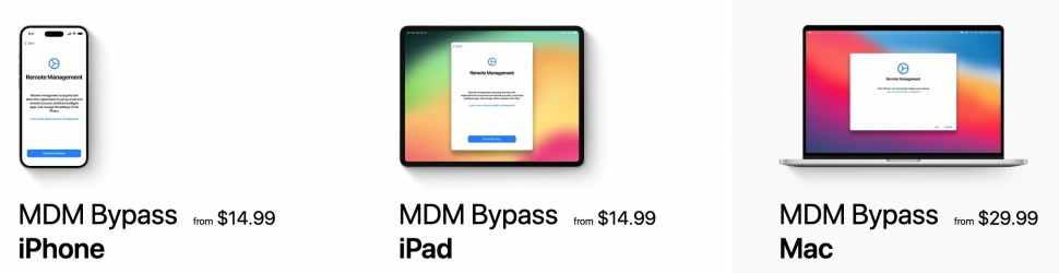 iactivate mdm bypass software pricing