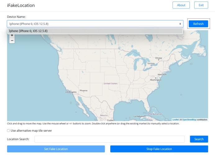 ifakelocation detect device