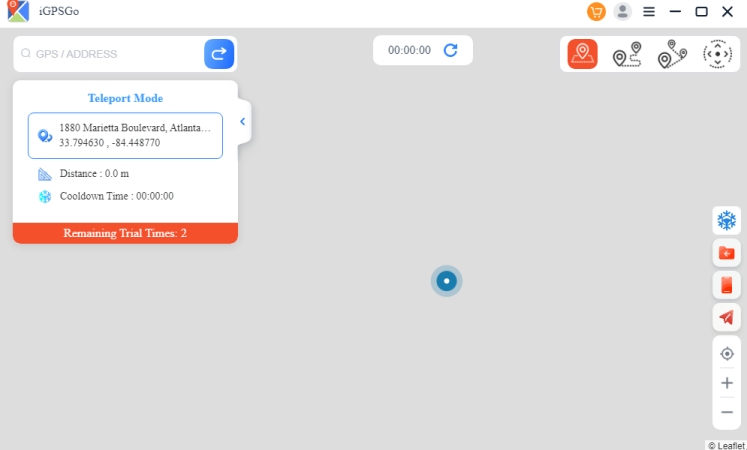igpsgo location changer map stuck