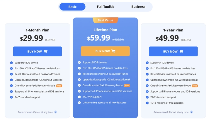 imyfone fixppo price