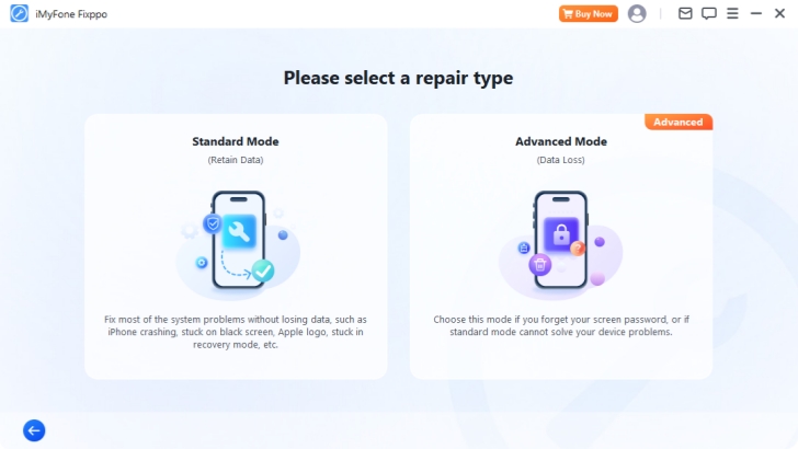 fixppo two repair modes
