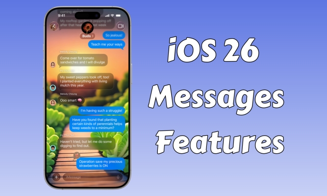 ios 26 messages features
