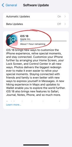 ios update take long