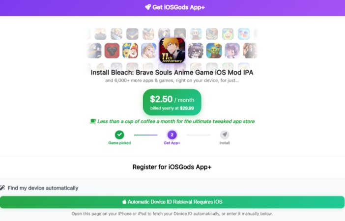 iosgods app price