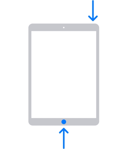 ipad recovery mode with home button