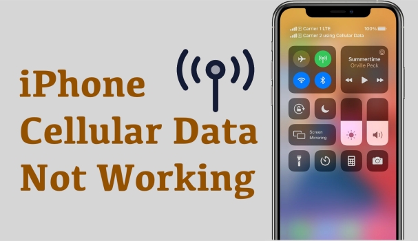 fix iphone cellular data not working