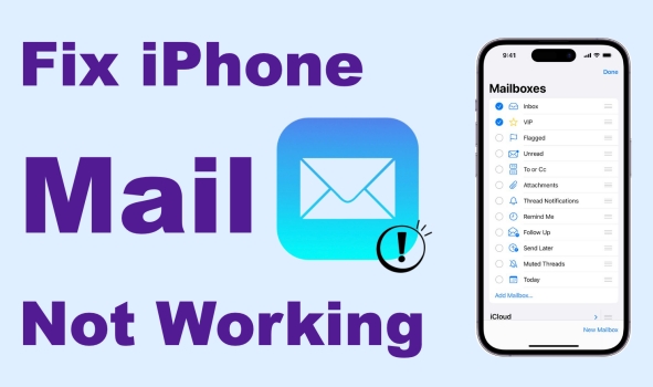 fix iphone mail not working