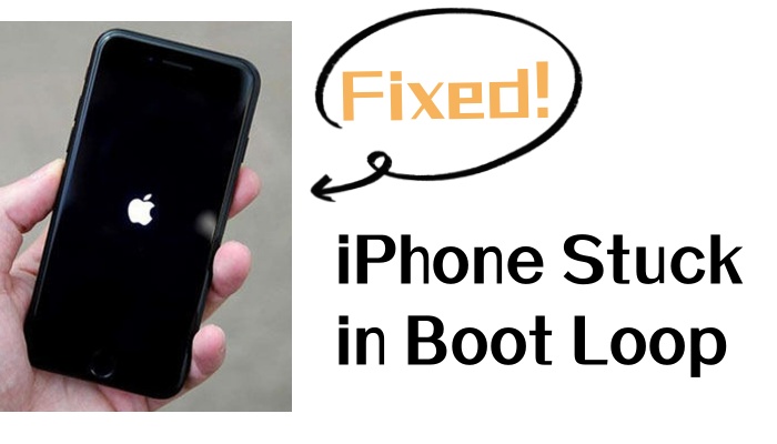 iphone stuck in boot loop