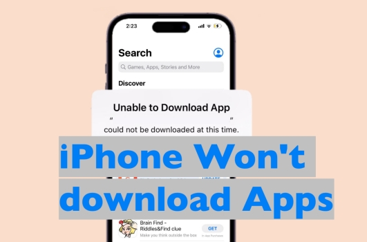 fix iphone won't download apps