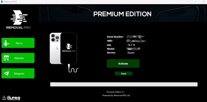 iremoval pro activate unlocking