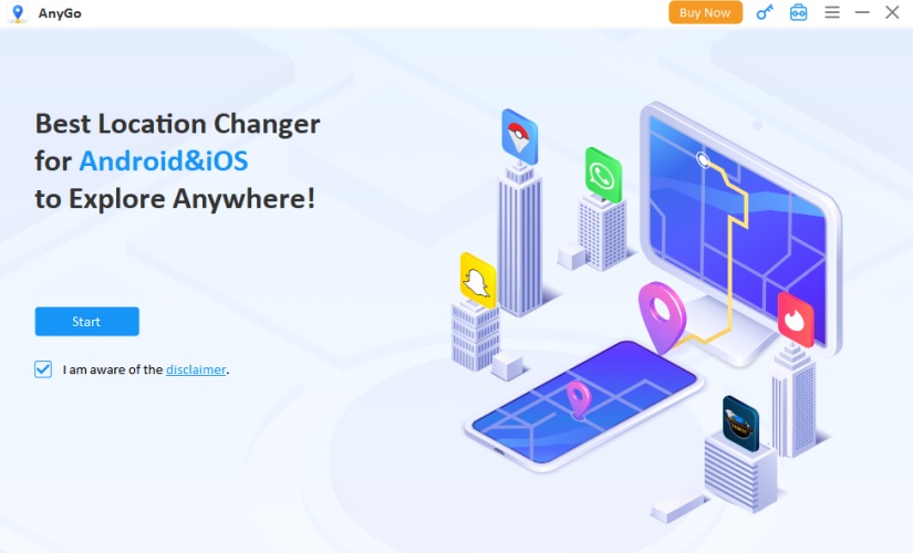 itoolab anygo main interface
