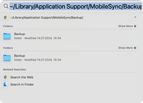 ituens backup file on mac
