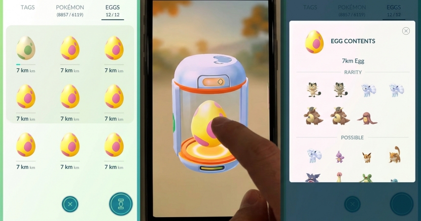 kangaskhan egg hatches