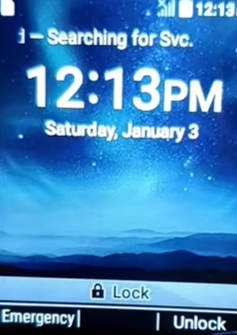 kyocera flip phone unlock option