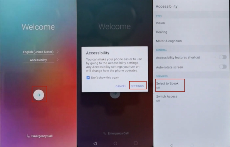 lg accessibility settings