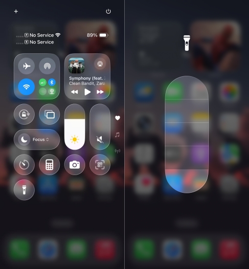 make flashlight brither on iphone