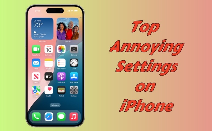 most annoying things about iphone