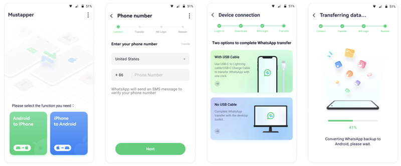 mutsappear whatsapp transfer