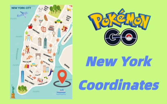 pokemon go new york coordinates