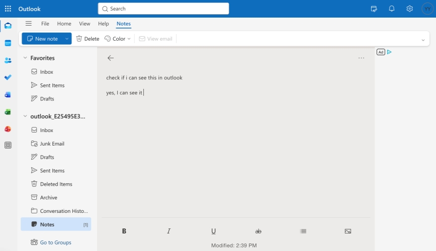 transfer iphone notes to computer via outlook