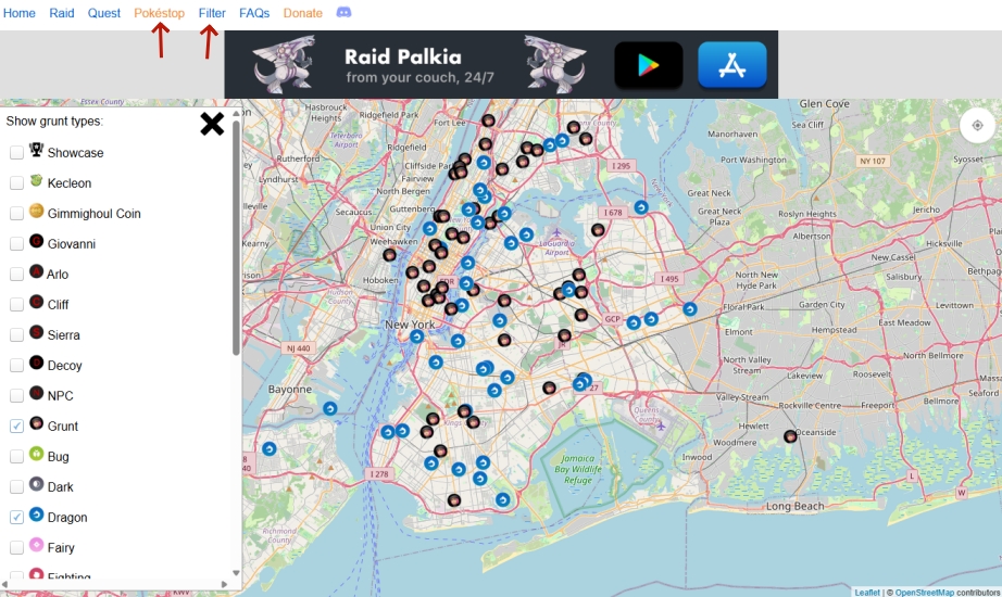 nycpokemap pokestop