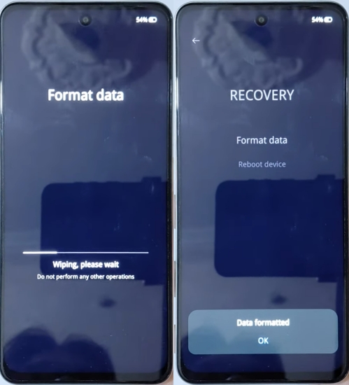 oneplus data formatted