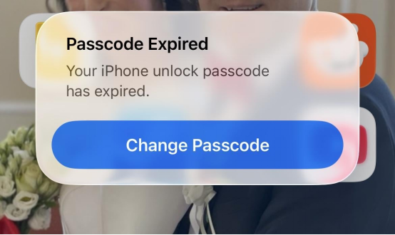 passcode expired
