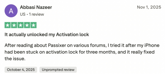 passixer positive review