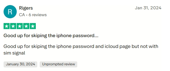 passvers positive review