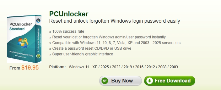 pcunlocker free download