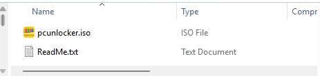 pcunlocker iso file