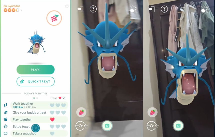 play with your buddy in pokemon go
