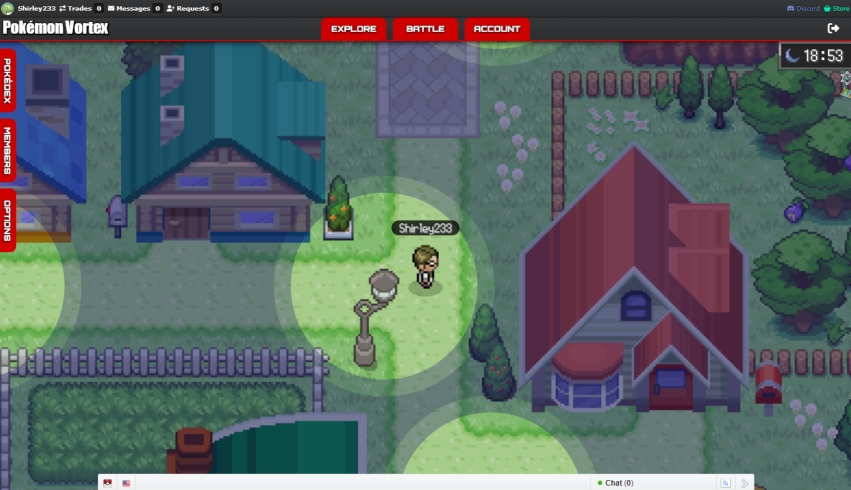 pokemon game dashboard pokemon vortex