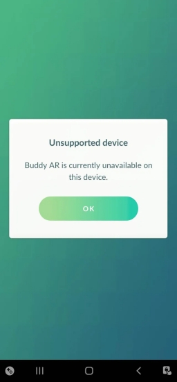 pokemon go ar mode not working