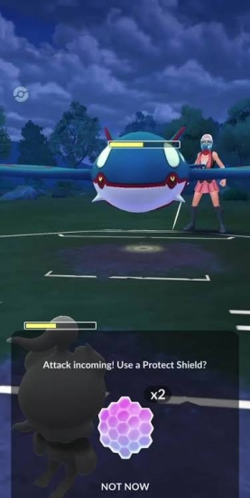 pokemon go battle shield