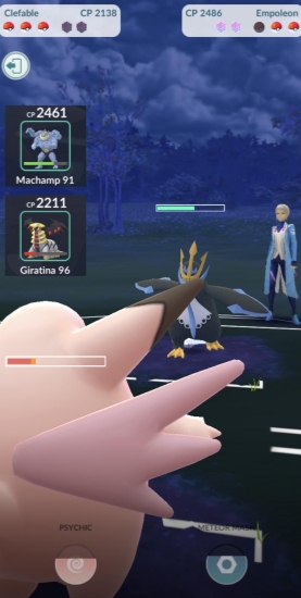 pokemon go battle switch pokemon