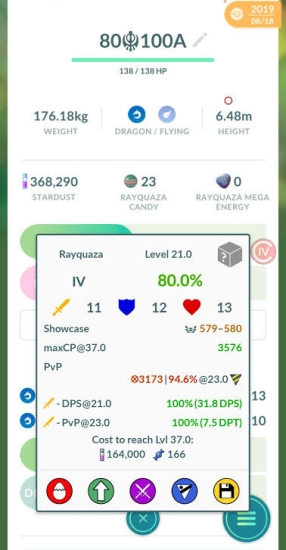 pokemon go calcy iv