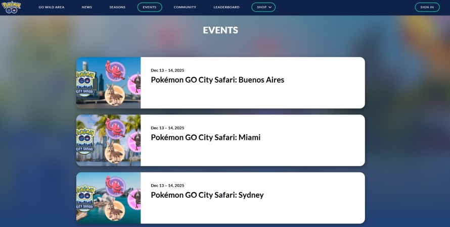 pokemon go city safari event