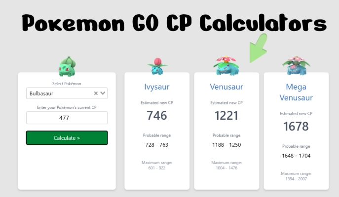 pokemon go cp calculator