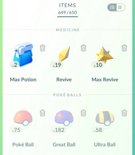 pokemon go item farming