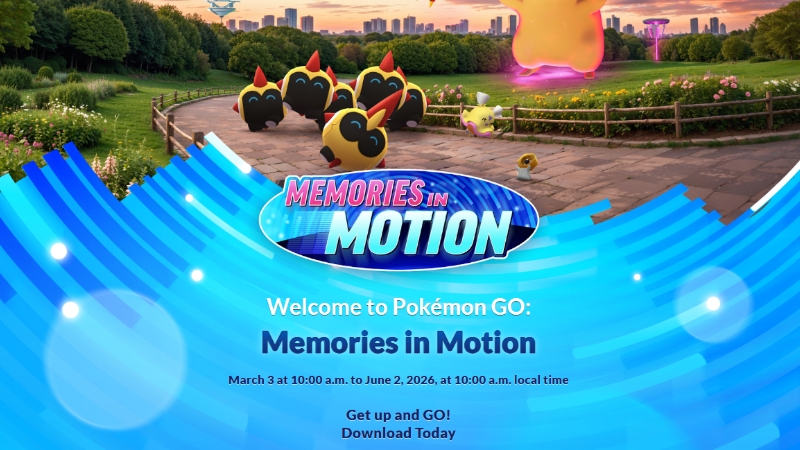 pokemon go memories in motion